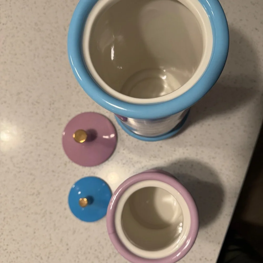 Jonathan Adler Scala Druggist Canisters. Set Of 2